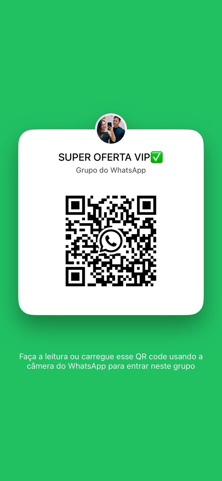 QR Code do Grupo WhatsApp