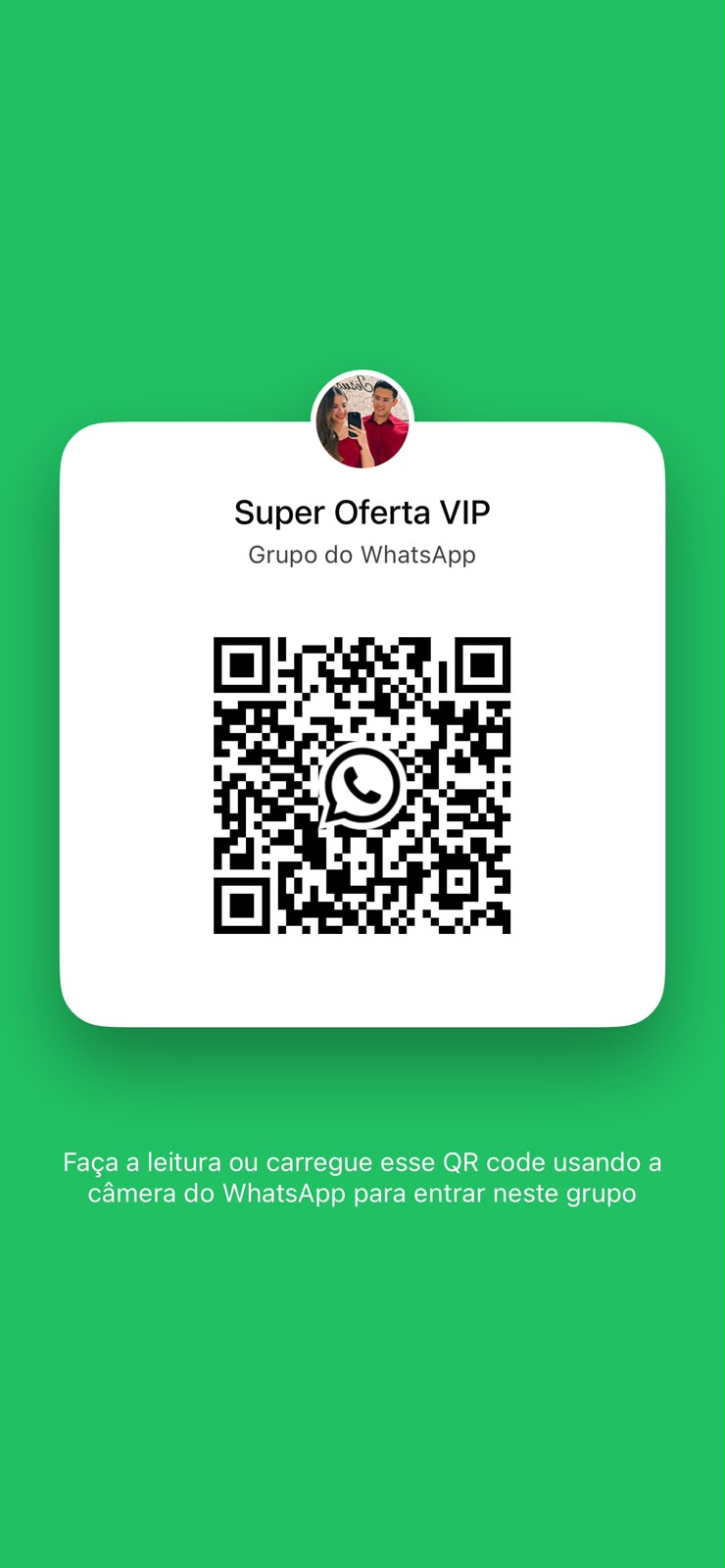 QR Code do Grupo WhatsApp