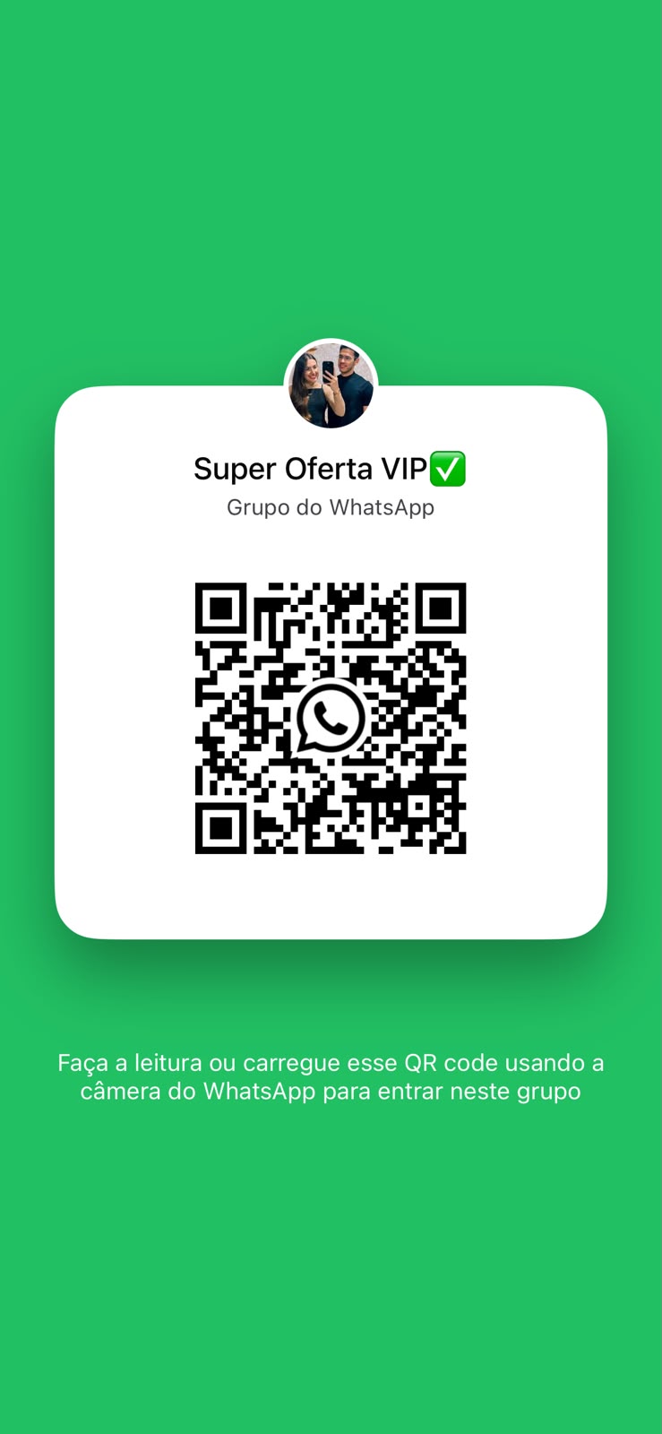 QR Code do Grupo WhatsApp